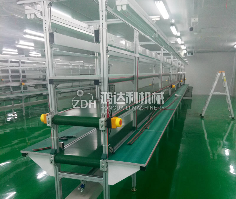 上下层皮带流水线