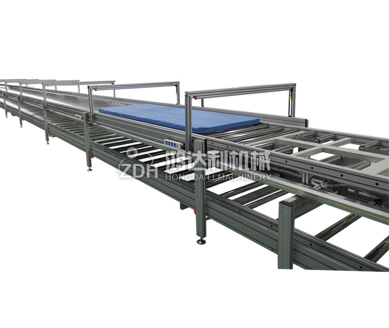 上下两层滚筒输送线