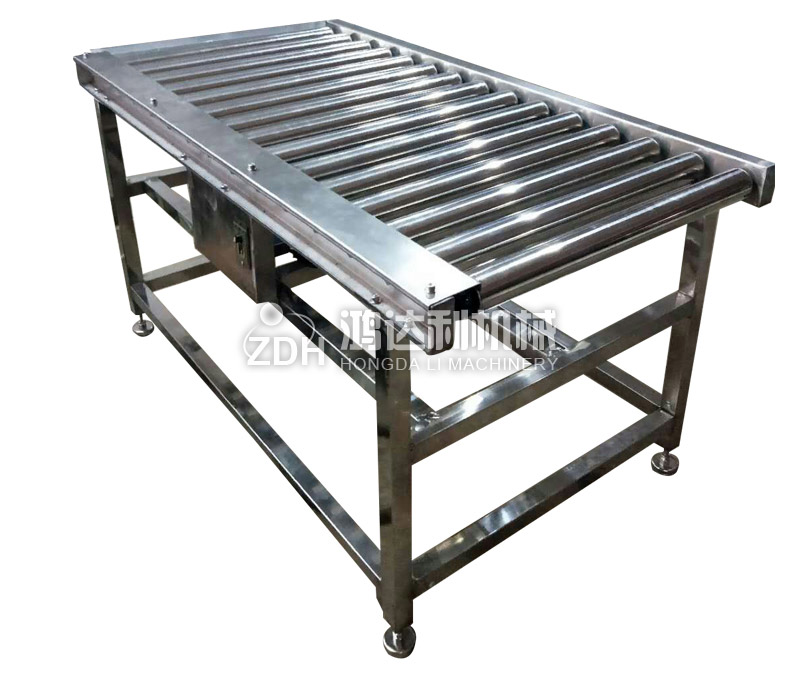 不锈钢动力滚筒输送线